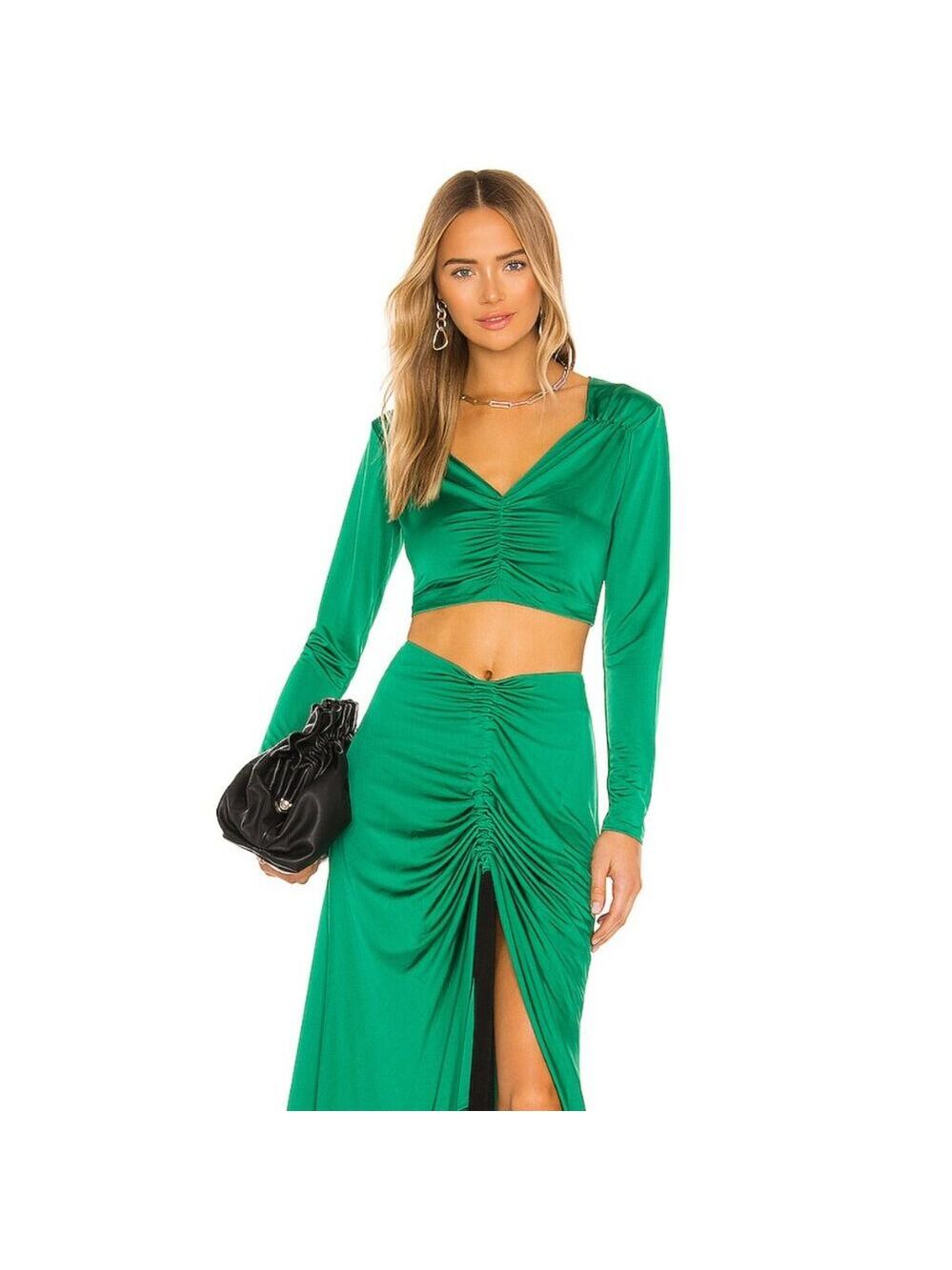 Alexis Sari Top in Emerald